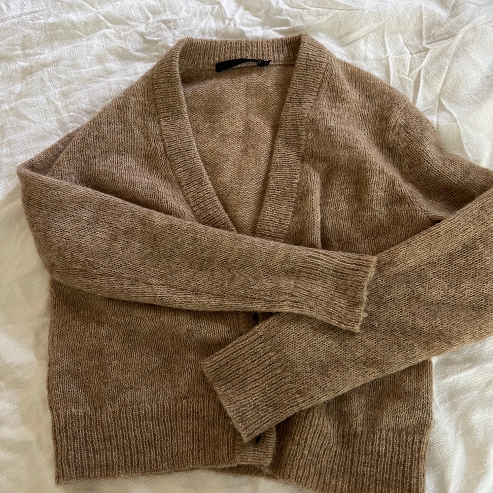 Jenni Kayne Mohair Boyfriend Cardigan
